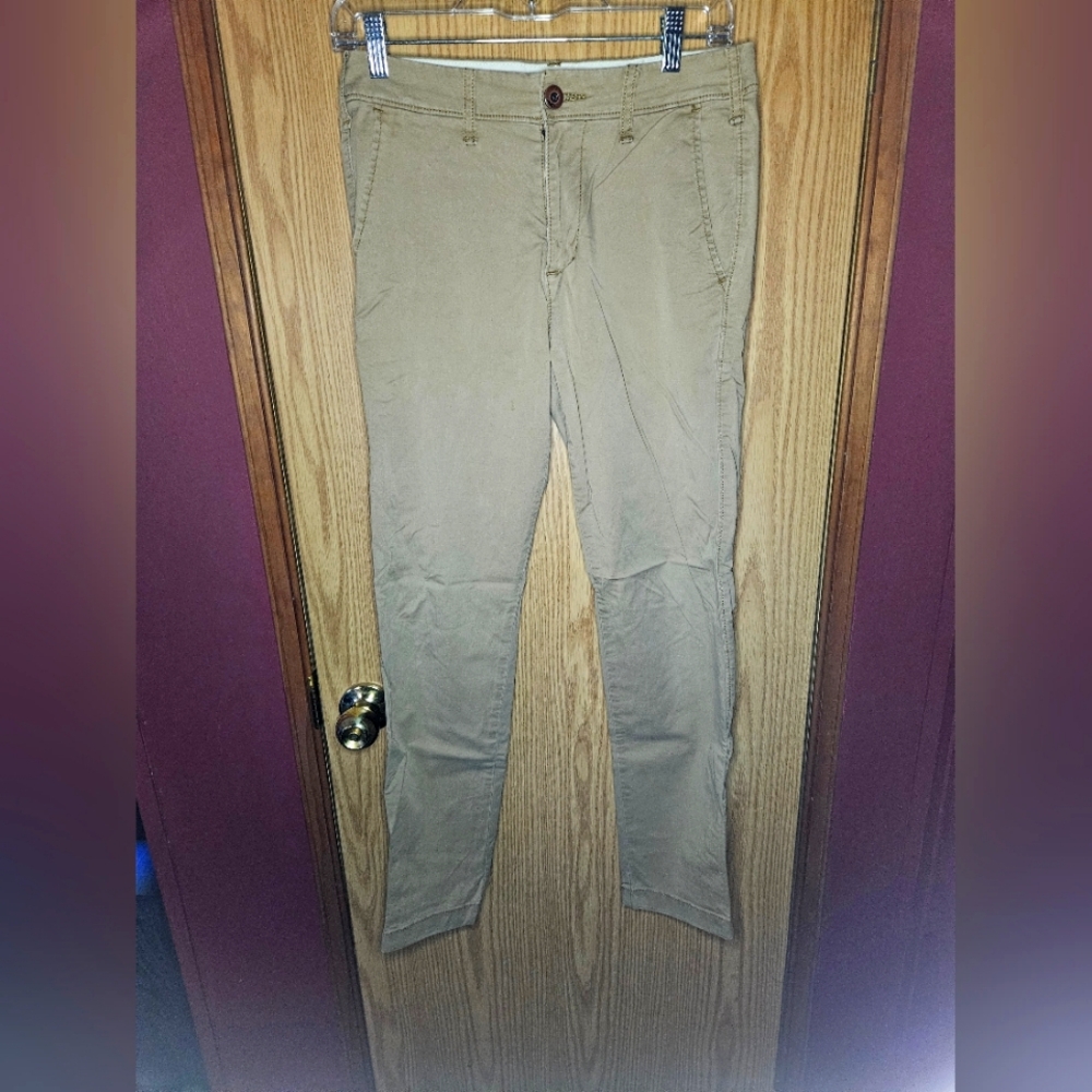 Hollister California Men's Epic Flex Skinny Fit Twill Chino Pants 26W 30L